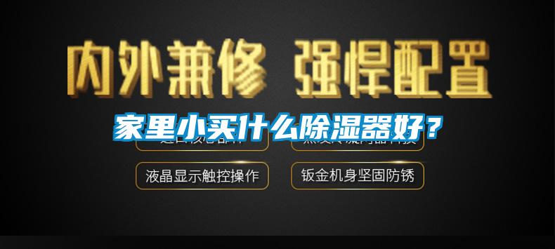 家里小買什么除濕器好？