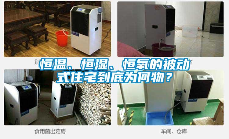恒溫、恒濕、恒氧的被動(dòng)式住宅到底為何物？
