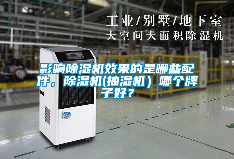 影響除濕機效果的是哪些配件，除濕機(抽濕機）哪個牌子好？