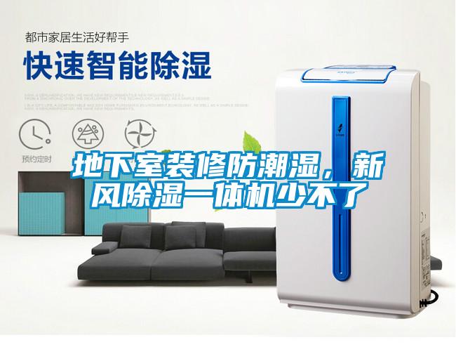 地下室裝修防潮濕，新風除濕一體機少不了