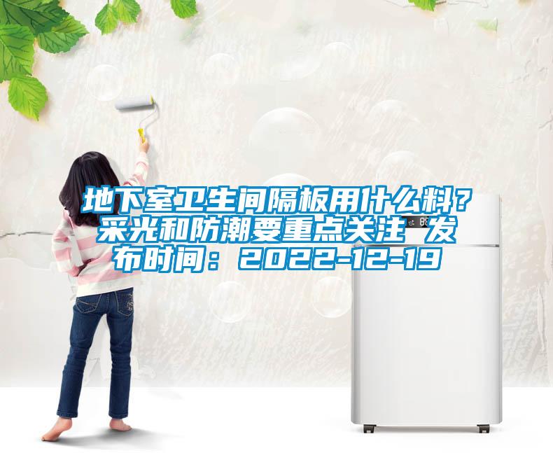 地下室衛(wèi)生間隔板用什么料？采光和防潮要重點(diǎn)關(guān)注 發(fā)布時(shí)間：2022-12-19
