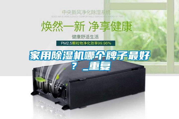 家用除濕機(jī)哪個(gè)牌子最好？_重復(fù)