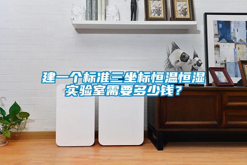 建一個標準三坐標恒溫恒濕實驗室需要多少錢？