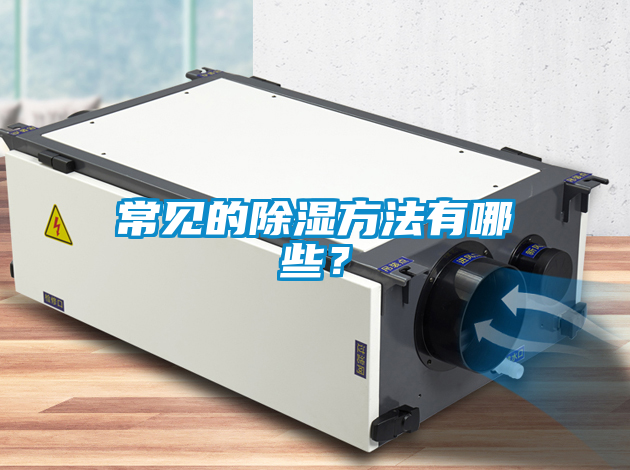 常見的除濕方法有哪些？