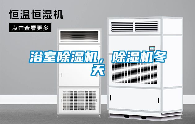 浴室除濕機，除濕機冬天