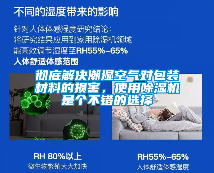 徹底解決潮濕空氣對包裝材料的損害，使用除濕機是個不錯的選擇