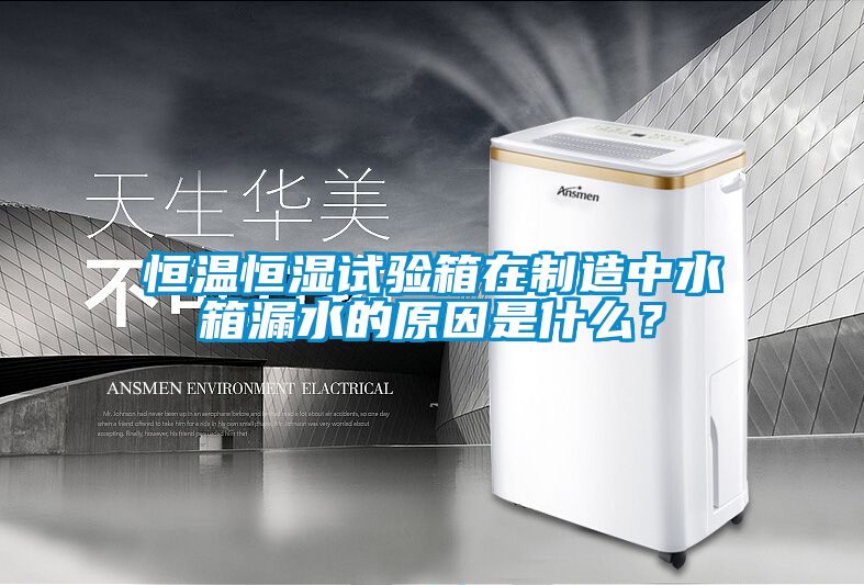恒溫恒濕試驗箱在制造中水箱漏水的原因是什么？