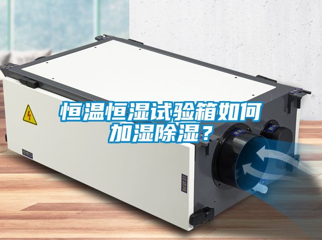 恒溫恒濕試驗箱如何加濕除濕？