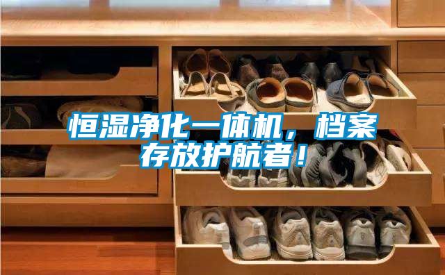 恒濕凈化一體機，檔案存放護航者！