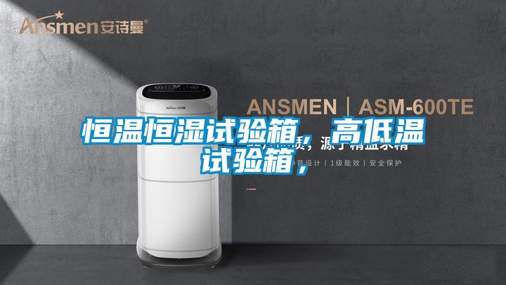 恒溫恒濕試驗箱，高低溫試驗箱，