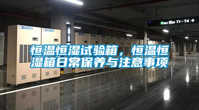 恒溫恒濕試驗(yàn)箱，恒溫恒濕箱日常保養(yǎng)與注意事項(xiàng)