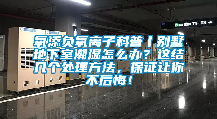 氧添負(fù)氧離子科普丨別墅地下室潮濕怎么辦？這結(jié)幾個(gè)處理方法，保證讓你不后悔！