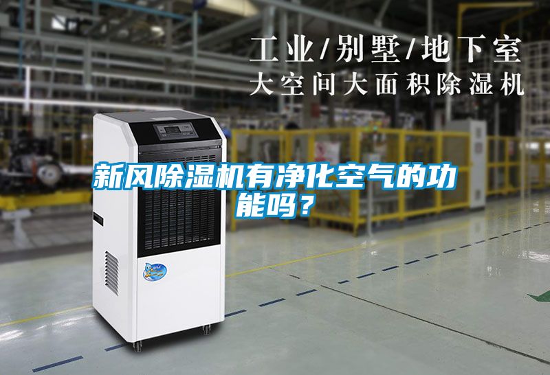 新風(fēng)除濕機(jī)有凈化空氣的功能嗎？