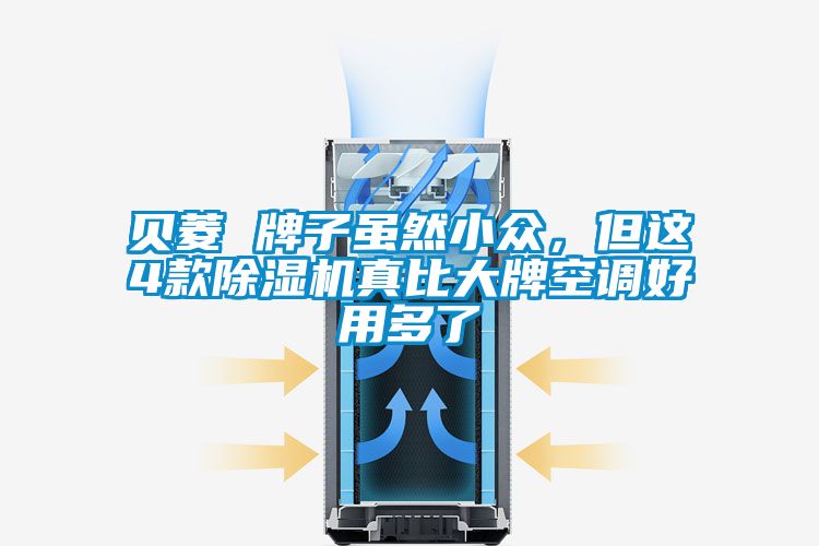 貝菱 牌子雖然小眾，但這4款除濕機真比大牌空調(diào)好用多了