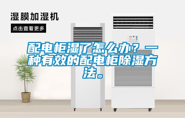 配電柜濕了怎么辦？一種有效的配電柜除濕方法。