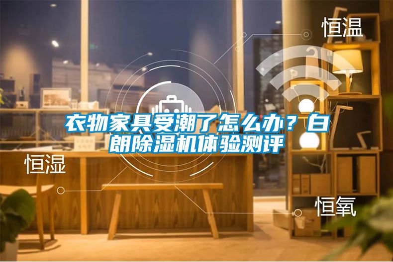 衣物家具受潮了怎么辦？白朗除濕機體驗測評