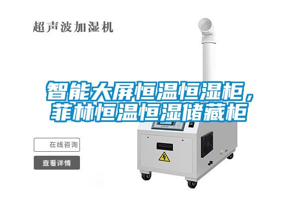 智能大屏恒溫恒濕柜，菲林恒溫恒濕儲藏柜