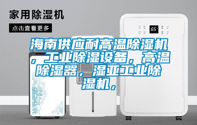 海南供應(yīng)耐高溫除濕機(jī)，工業(yè)除濕設(shè)備，高溫除濕器，濕亞工業(yè)除濕機(jī)，