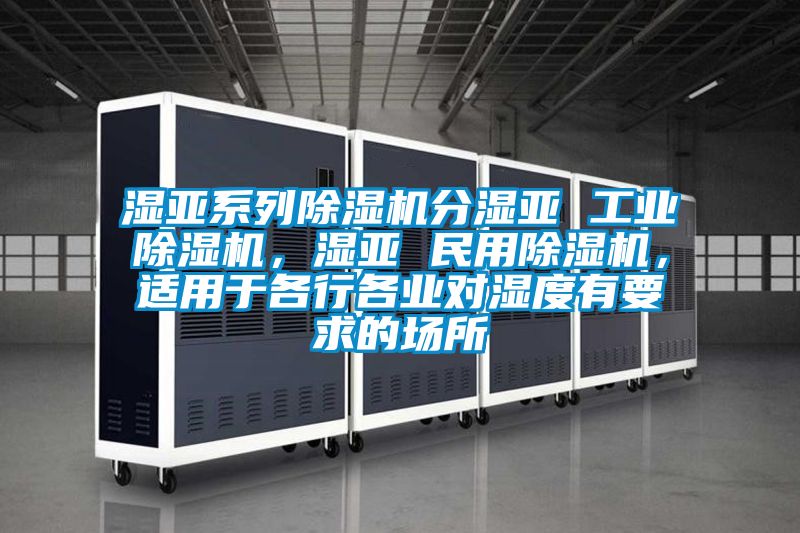 濕亞系列除濕機(jī)分濕亞 工業(yè)除濕機(jī)，濕亞 民用除濕機(jī)，適用于各行各業(yè)對(duì)濕度有要求的場(chǎng)所