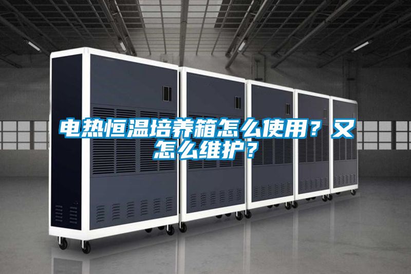 電熱恒溫培養(yǎng)箱怎么使用？又怎么維護？