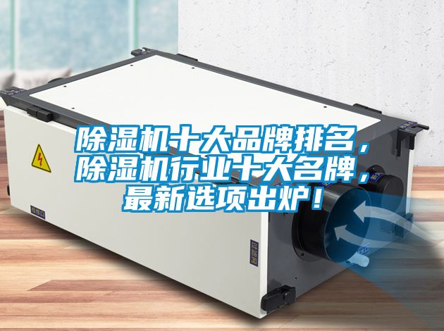 除濕機十大品牌排名，除濕機行業(yè)十大名牌，最新選項出爐！