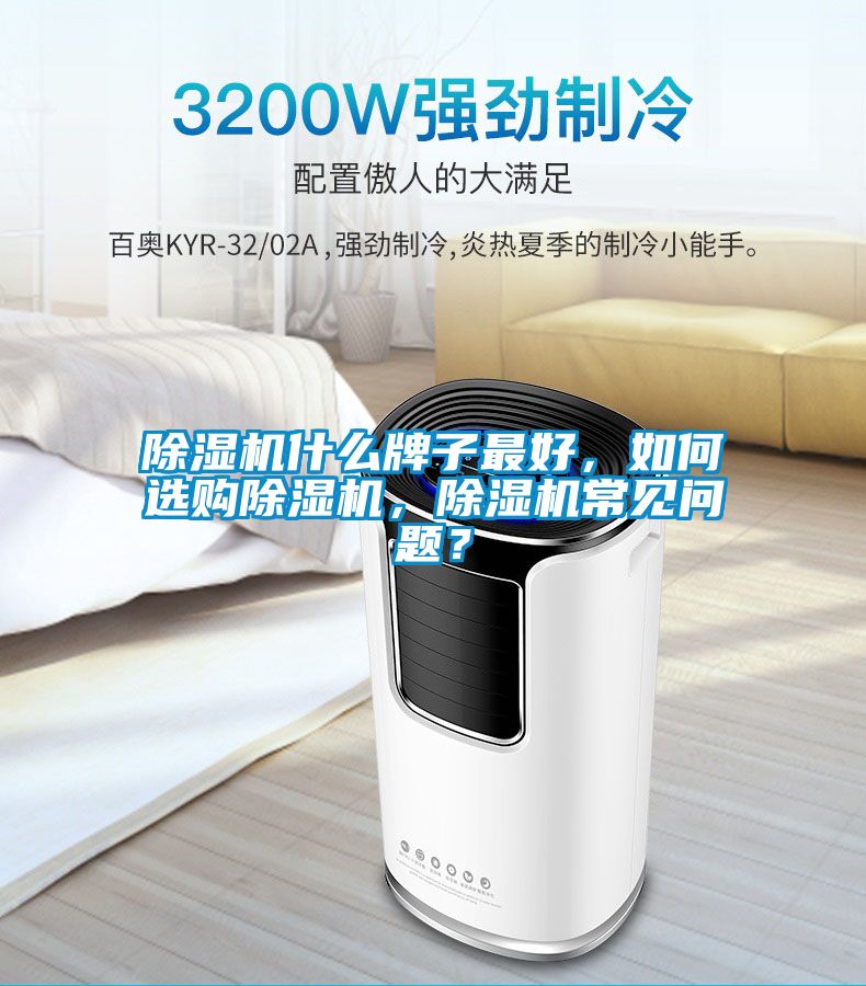 除濕機(jī)什么牌子最好，如何選購除濕機(jī)，除濕機(jī)常見問題？