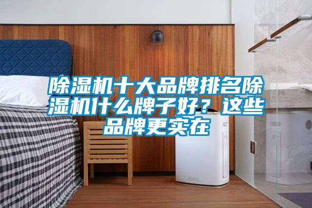 除濕機十大品牌排名除濕機什么牌子好？這些品牌更實在