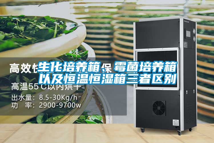 生化培養(yǎng)箱、霉菌培養(yǎng)箱以及恒溫恒濕箱三者區(qū)別
