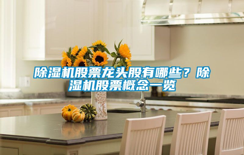 除濕機股票龍頭股有哪些？除濕機股票概念一覽