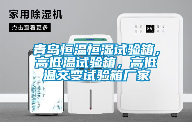青島恒溫恒濕試驗箱，高低溫試驗箱，高低溫交變試驗箱廠家