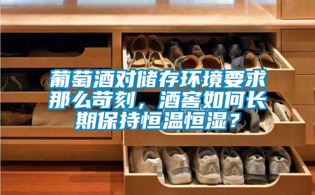 葡萄酒對儲存環(huán)境要求那么苛刻，酒窖如何長期保持恒溫恒濕？
