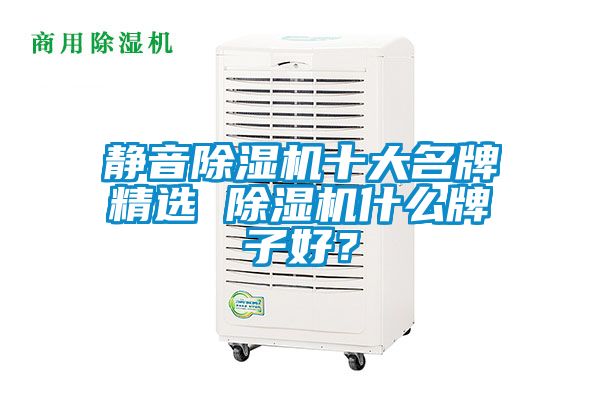 靜音除濕機十大名牌精選 除濕機什么牌子好？