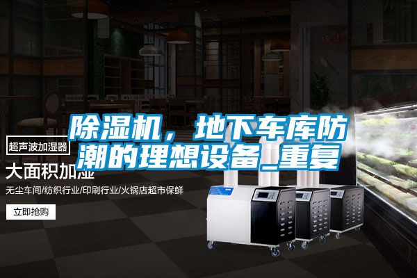除濕機(jī)，地下車庫防潮的理想設(shè)備_重復(fù)