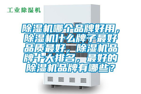 除濕機哪個品牌好用，除濕機什么牌子最好品質(zhì)最好，除濕機品牌十大排名，最好的除濕機品牌有哪些？