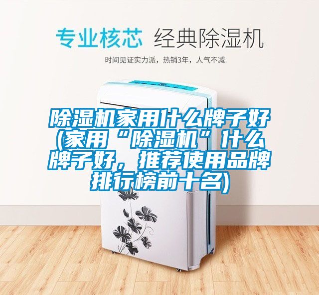 除濕機家用什么牌子好(家用“除濕機”什么牌子好，推薦使用品牌排行榜前十名)