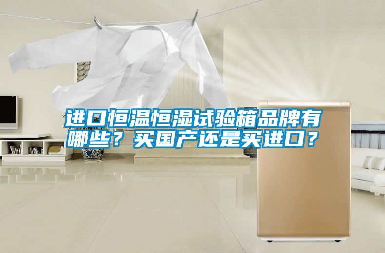 進(jìn)口恒溫恒濕試驗(yàn)箱品牌有哪些？買國產(chǎn)還是買進(jìn)口？