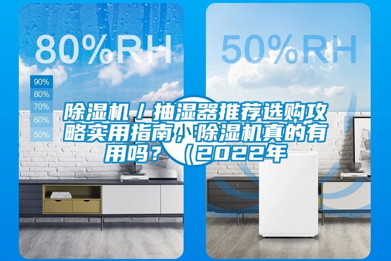 除濕機／抽濕器推薦選購攻略實用指南，除濕機真的有用嗎？（2022年