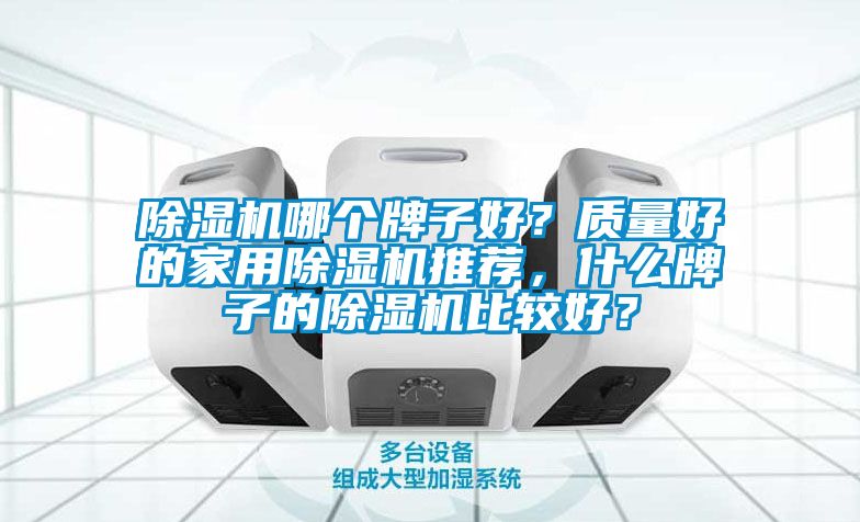 除濕機(jī)哪個(gè)牌子好？質(zhì)量好的家用除濕機(jī)推薦，什么牌子的除濕機(jī)比較好？