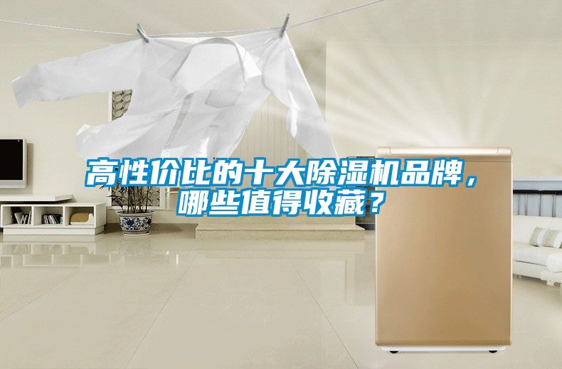 高性價比的十大除濕機品牌，哪些值得收藏？
