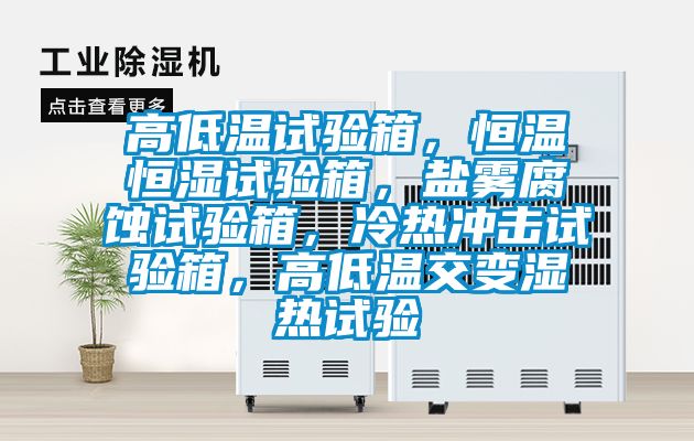 高低溫試驗(yàn)箱，恒溫恒濕試驗(yàn)箱，鹽霧腐蝕試驗(yàn)箱，冷熱沖擊試驗(yàn)箱，高低溫交變濕熱試驗(yàn)