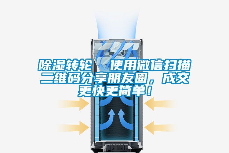 除濕轉輪  使用微信掃描二維碼分享朋友圈，成交更快更簡單！