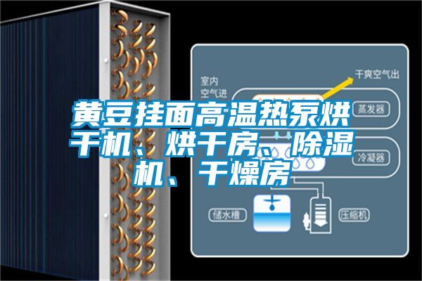 黃豆掛面高溫?zé)岜煤娓蓹C(jī)、烘干房、除濕機(jī)、干燥房
